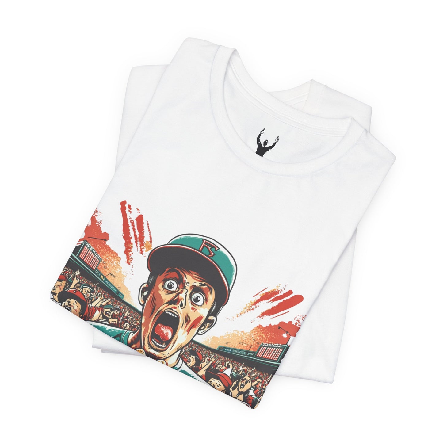 I Came for the Hot Dogs, Stayed for the Anxiety | Baseball Fan T-Shirt