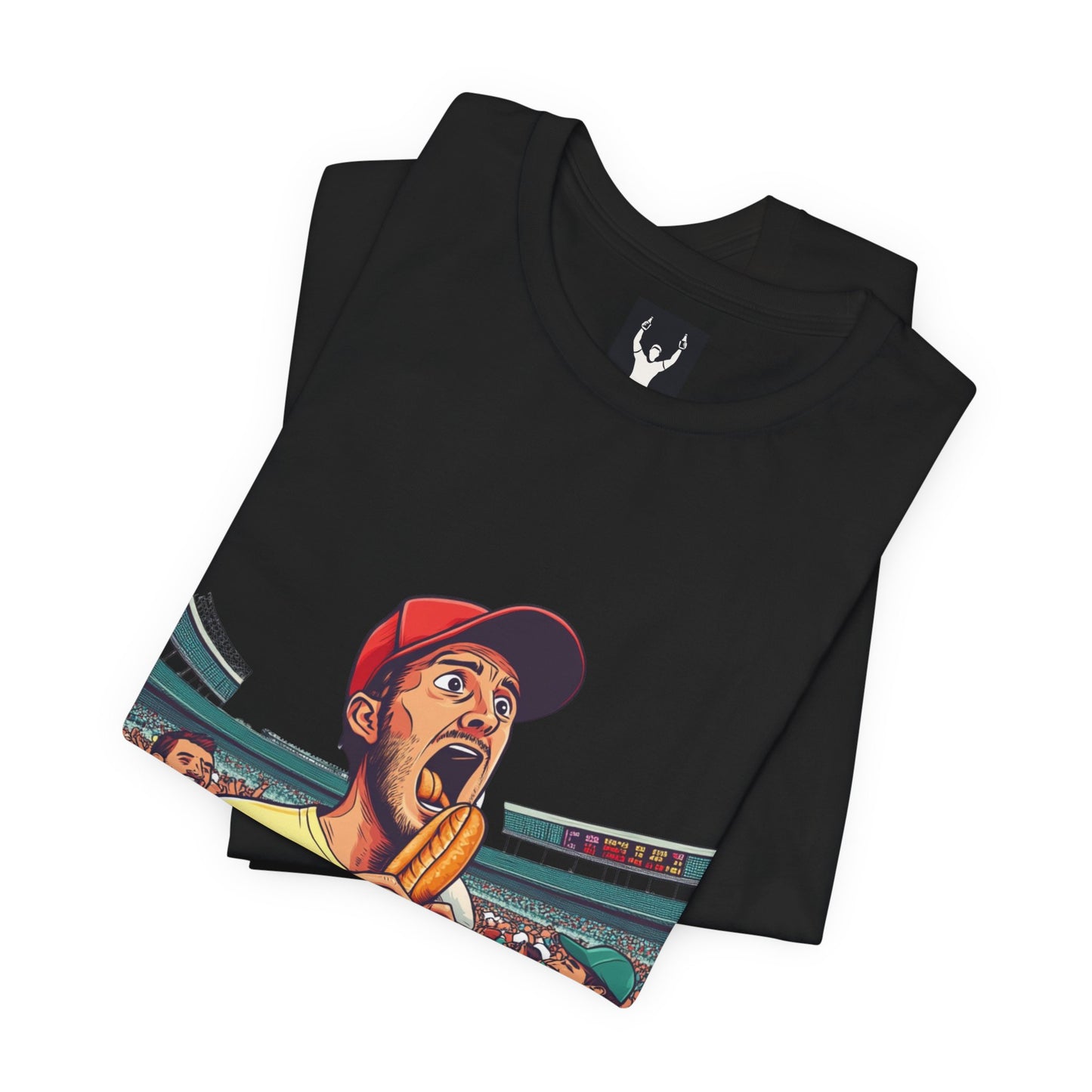 I Came for the Hot Dogs, Stayed for the Anxiety | Baseball Fan T-Shirt